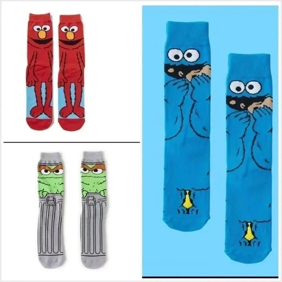 Sesame Street Socks - Picture 1 of 8